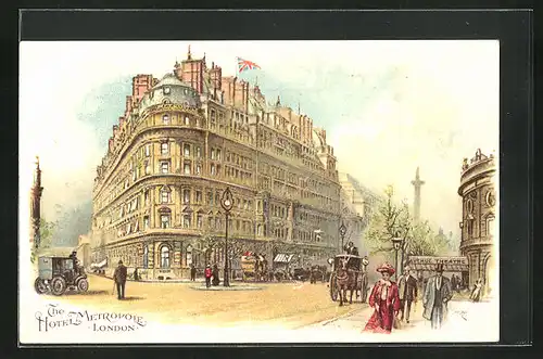 Lithographie London, The Hotel Metropole