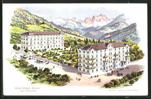 AK Bozen, Hotel Stiegl mit Dependance