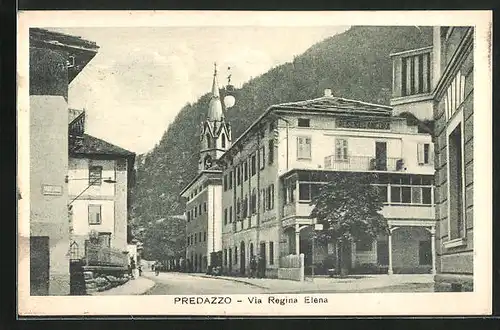 AK Predazzo, Via Regina Elena