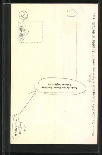 AK Montevideo, Salon de los Pasos Perdidos del Palacio Legislativo