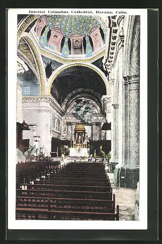 AK Havana, Interior Columbus Cathedral