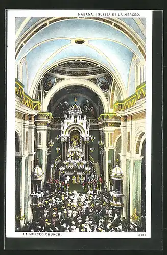 AK Habana, Iglesia de la Merced