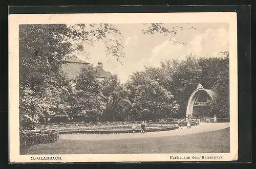 AK Mönchengladbach, Idylle im Kaiserpark