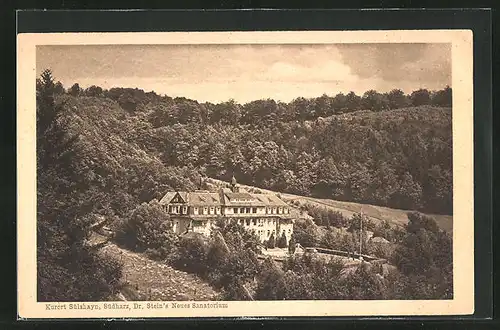 AK Sülzhayn / Harz, Dr. Stein's Neues Sanatorium