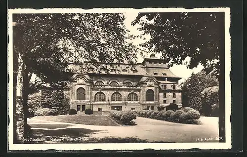 AK Mönchengladbach, an der Kaiser-Friedrich-Halle