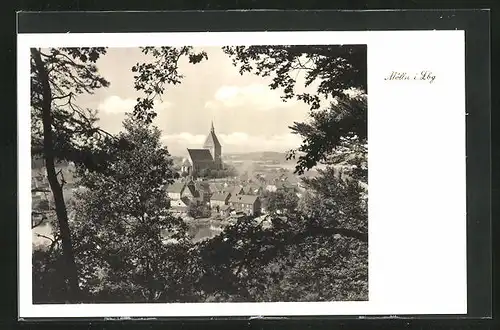 AK Mölln i. Lbg., Blick vom Berg