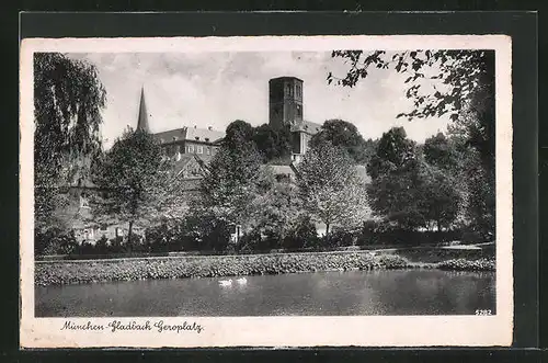 AK Mönchengladbach, Blick auf den Geroplatz