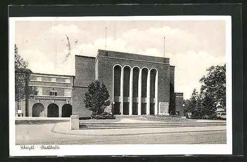 AK Rheydt, Stadthalle, Vorderansicht