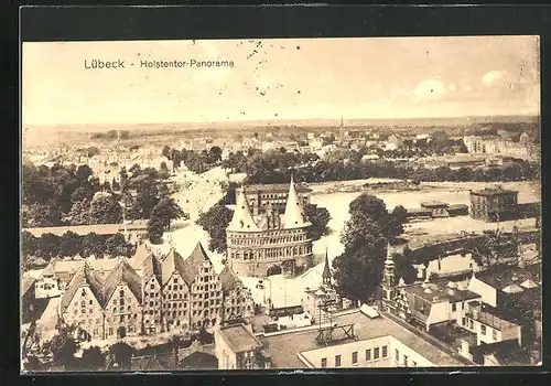 AK Lübeck, Holstentor-Panorama