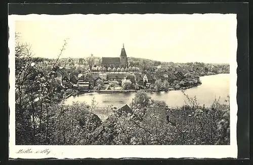 AK Mölln i. Lbg., Blick auf die Stadt