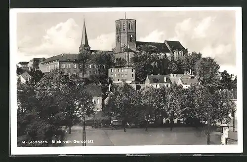 AK M.-Gladbach, Blick vom Geroplatz