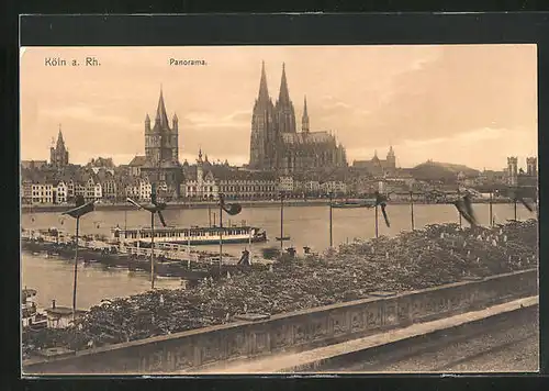 AK Köln / Rhein, Panorama