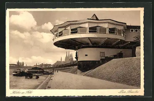 AK Köln / Rhein, Restaurant Die Bastei