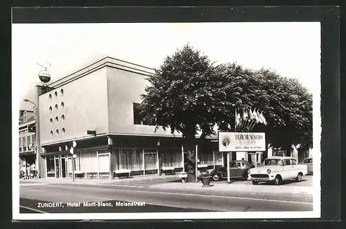 AK Zundert, Hotel Mont-Blanc, Molenstraat