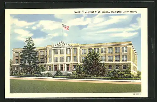 AK Irvington, NJ, Frank H. Morrell High School