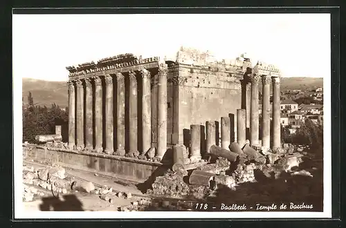 AK Baalbeck, Temple de Bacchus