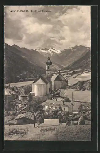 AK Colle Isarco, Blick zur Kirche