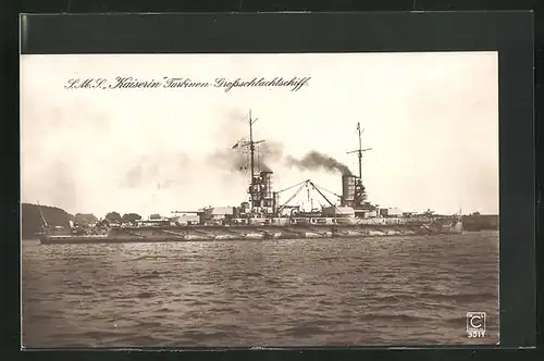 AK S. M. S. Kaiserin Turbinen-Grossschlachtschiff