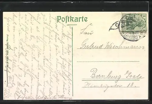 AK Köln a. Rhein, Stadtpanorama mit dem Dom