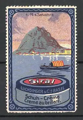 Reklamemarke Siral Schuhcreme, Luchsinger & Cie Basel, Serie-Bild 4, Mt. S. Salvatore