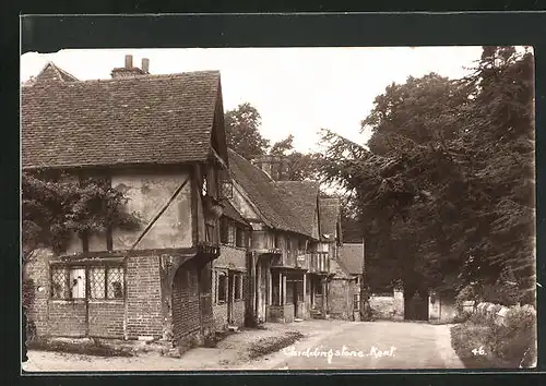 AK Kent, Chiddingstone, old Houses