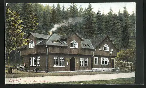 AK Oberhof, an der unteren Schweizerhütte