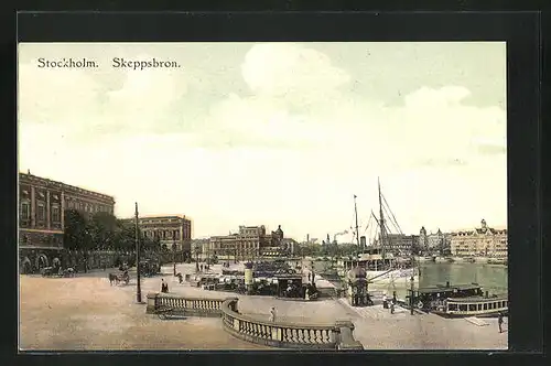 AK Stockholm, Skeppsbron