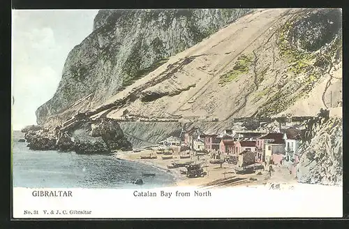 AK Gibraltar, Catalan Bay from North