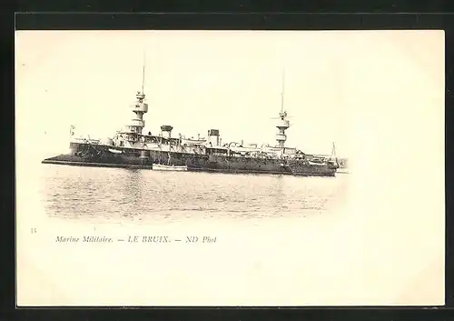 AK Kriegsschiff Le Bruix, Marine Militaire Francaise