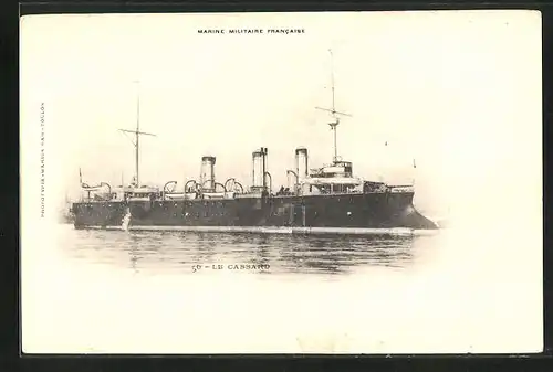 AK Kriegsschiff Cassard, Marine Militaire Francaise