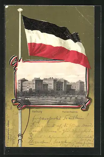 AK Hamburg-Harburg, Pionier-Kaserne