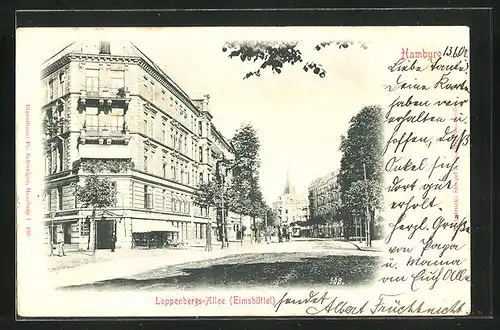 AK Hamburg-Eimsbüttel, Lappenbergs-Allee