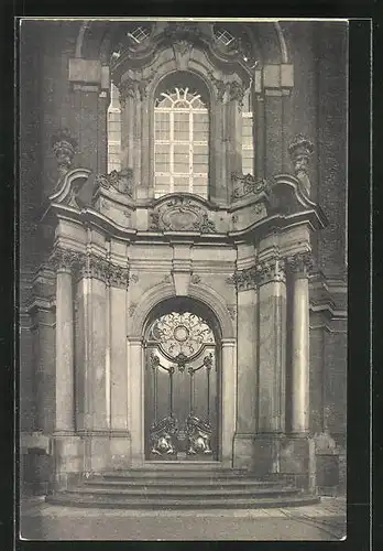 AK Hamburg-Neustadt, Seitenportal der St. Michaeliskirche