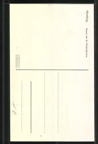 AK Hamburg-Neustadt, Kanzel der St. Michaeliskirche