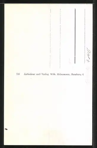 AK Hamburg-Neustadt, St. Michaeliskirche mit Altar und Kanzel