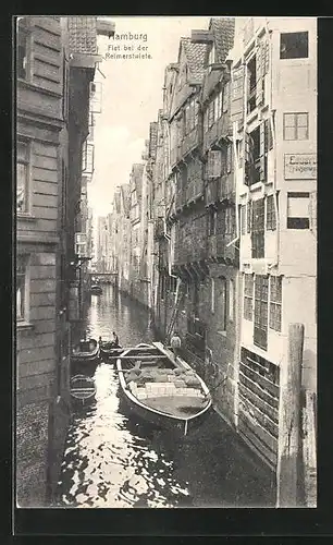 AK Alt-Hamburg, Flet bei der Reimerstwiete