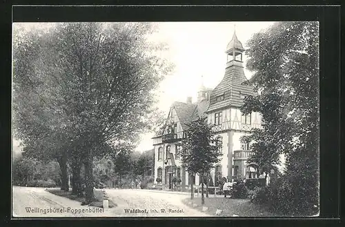 AK Hamburg-Poppenbüttel, Hotel Waldhof