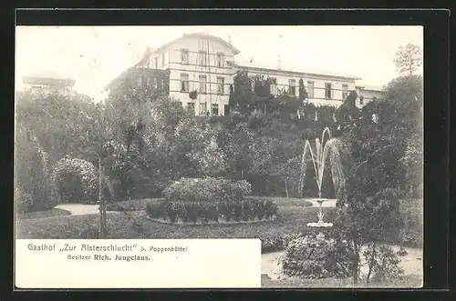 AK Hamburg-Poppenbüttel, Gasthof Zur Alsterschlucht