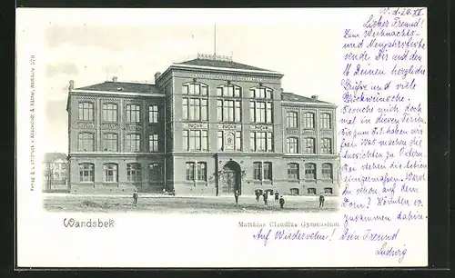 AK Hamburg-Wandsbek, Matthias Claudius Gymnasium