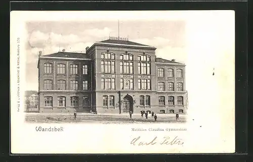 AK Hamburg-Wandsbek, Matthias Claudius Gymnasium