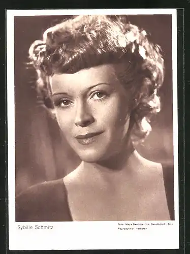 AK Schauspielerin Sybille Schmitz