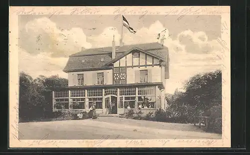 AK Hamburg-Niendorf, Restaurant Waldesruh, Am Niendorfer Gehölz