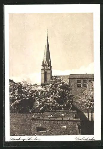 AK Hamburg-Harburg, Pauluskirche