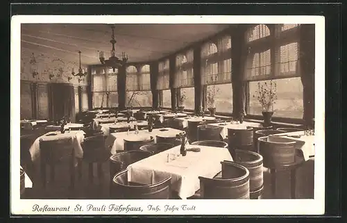 AK Hamburg-St. Pauli, Restaurant St. Pauli Fährhaus