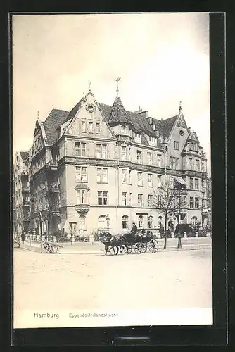 AK Hamburg-Eppendorf, Haus an der Eppendorferlandstrasse