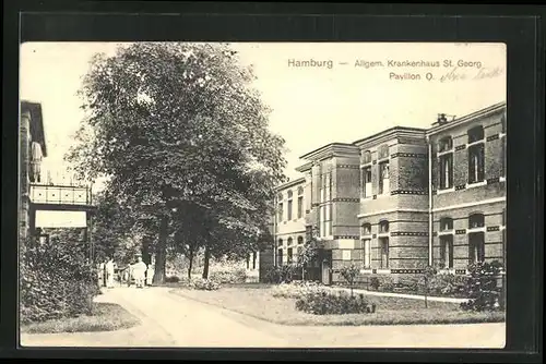 AK Hamburg-St.Georg, Allgem. Krankenhaus St. Georg, Pavillon O