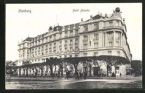 AK Hamburg-St.Georg, Hotel Atlantic