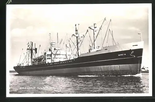 AK SS Aardijk, Holland-Amerika Lijn, Handelsschiff