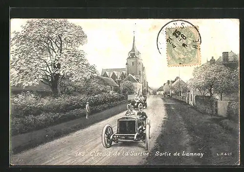 AK Circuit de la Sarthe, Sortie de Lamnay, Autorennen