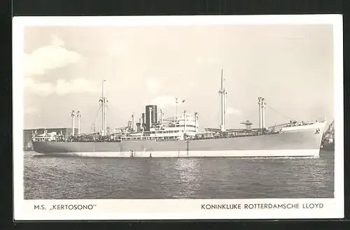 AK MS Kertosono, Koninklijke Rotterdamsche Lloyd, Handelsschiff